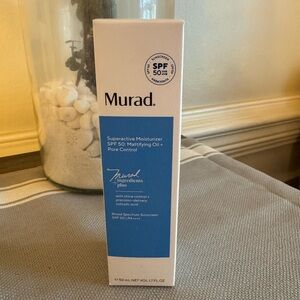 NEW IN BOX-Murad Superactive Moisturizer SPF 50: Mattifying Oil + Control